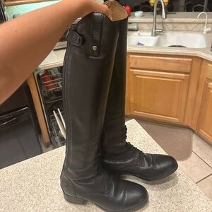 Ariat Black Over the Knee Boots Sleek Equestrian Style